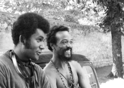 Anthony Braxton et Joseph Jarman. American center, Paris, 27 juin 1969.