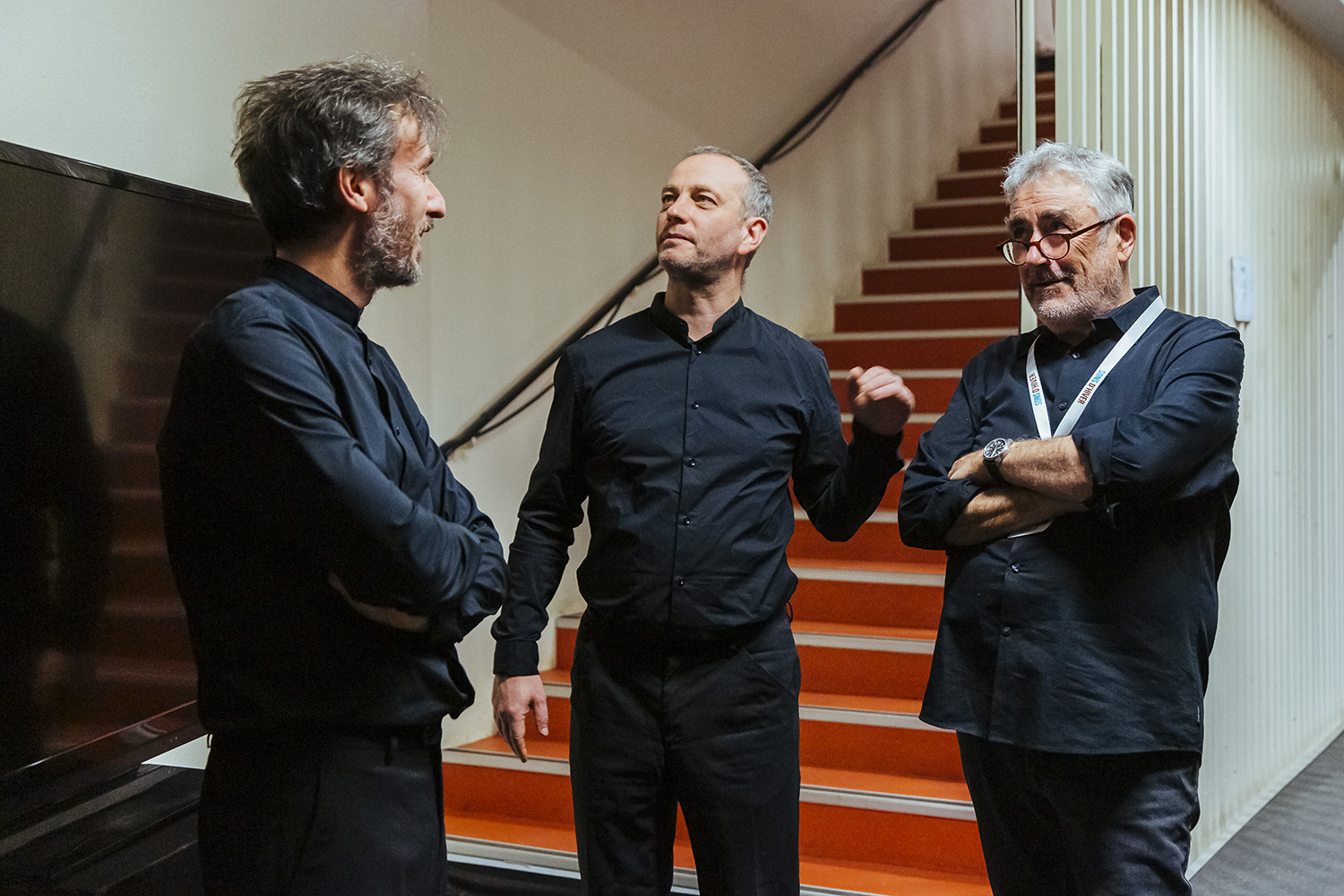 Frédéric Aurier, Julian Boutin, Fred Frith © Margaux Rodrigues