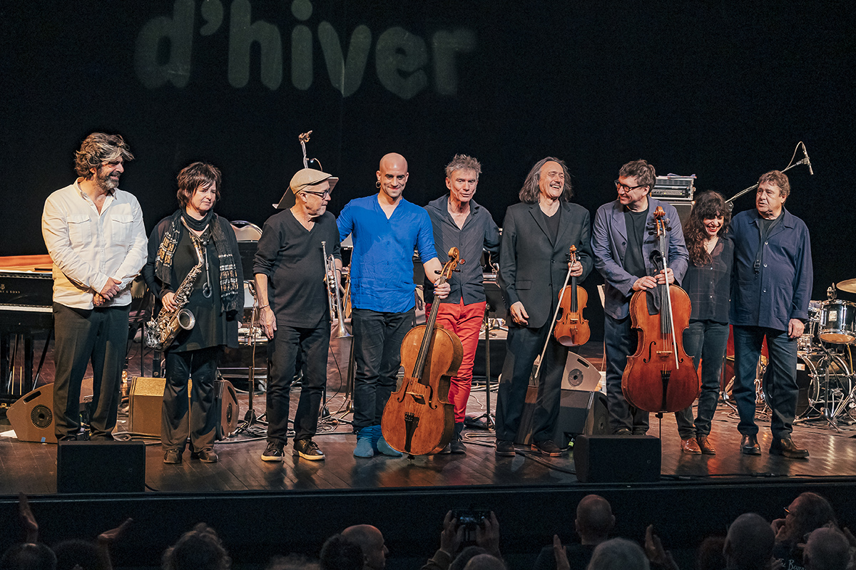 Louis Sclavis, Dave Douglas, Dominique Pifarély, Benjamin Moussay, Géraldine Laurent, Vincent Courtois, Bruno Ducret, Sarah Murcia, Christophe Lavergne © m.rodrigues