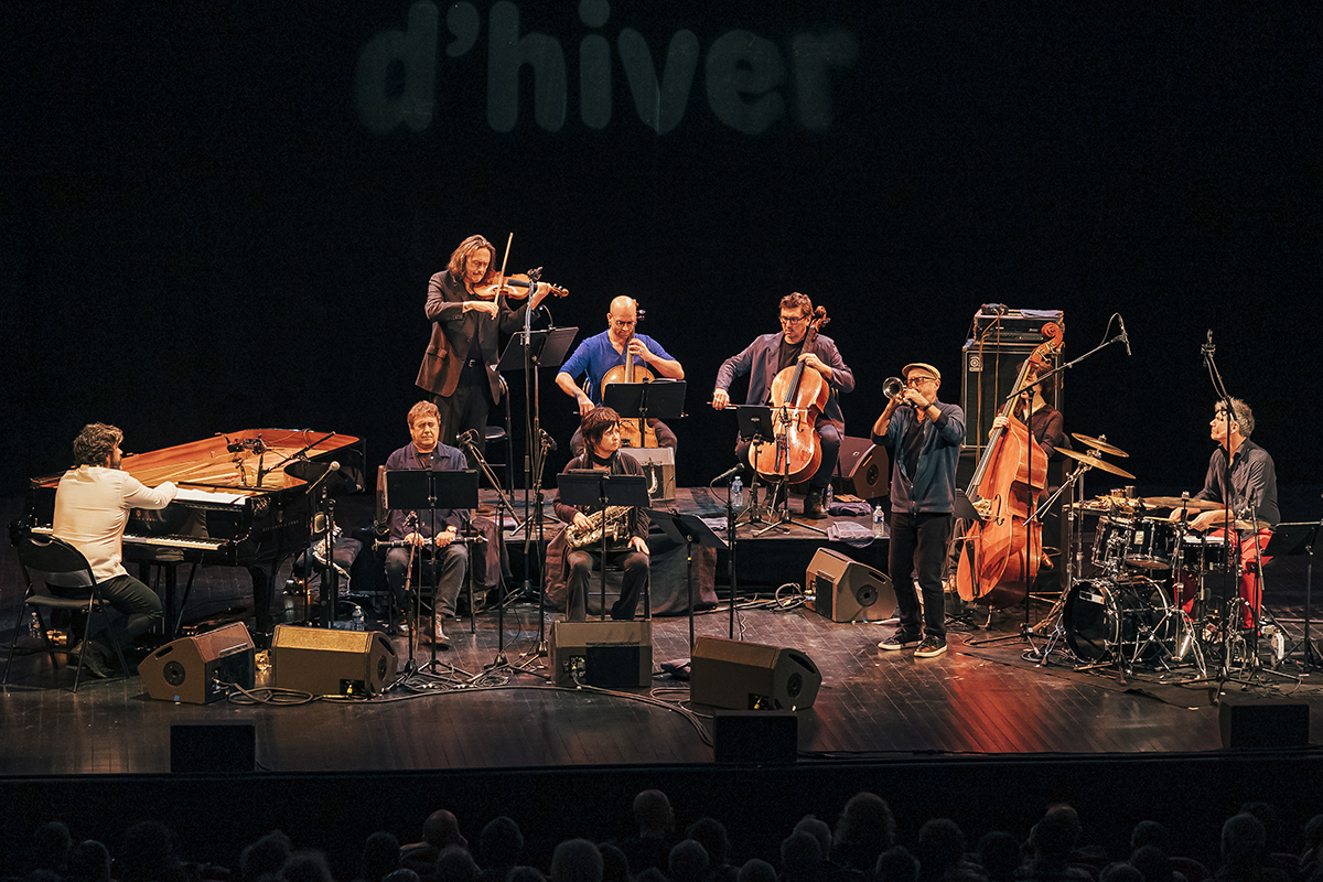 Louis Sclavis, Dave Douglas, Dominique Pifarély, Benjamin Moussay, Géraldine Laurent, Vincent Courtois, Bruno Ducret, Sarah Murcia, Christophe Lavergne © m.rodrigues
