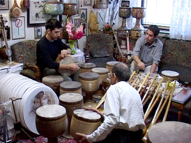 The saxophonist Pharoah SANDERS with  SONNY.